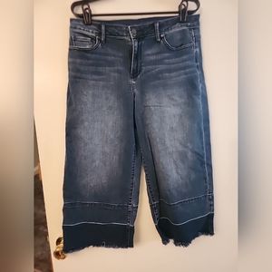 Calvin Klein Wide Leg Cropped Pants